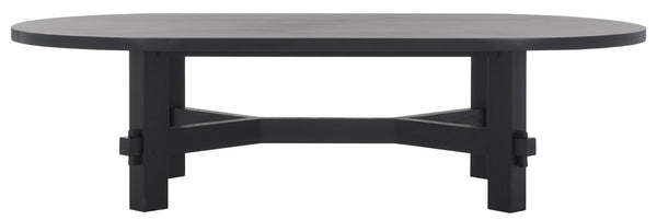 Safavieh Tabytha Elm Wood Coffee Table Black SFV2304B