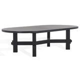 Safavieh Tabytha Elm Wood Coffee Table Black SFV2304B