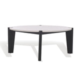 Safavieh Garcia Marble Top Coffee Table Black / White SFV2306B