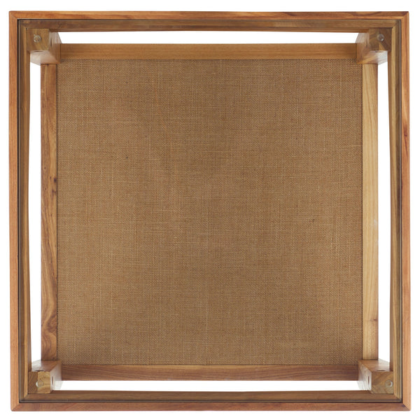 Safavieh Nicolella Elegant Glass And Elm Wood Accent Table With Linen Shelf For Stylish Home Décor Natural Wood ,Tempered Glass ,Linen Sfv2312a