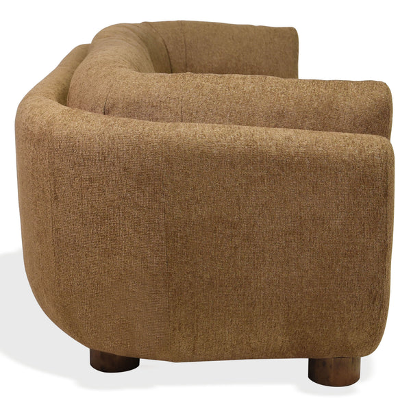 Beccaletta Performance Fabric Sofa With Stain-Resistant Upholstery, Solid Wood Frame & Foam Comfort