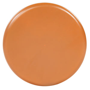 Safavieh Oskar Round Concrete Accent Table - Stylish, Durable Design For Modern Home Decor & Versatile Use Brown Cast Gfrc Concrete ,Metal Sfv2604a-2bx