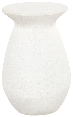 Safavieh Dynah Ivory Concrete Accent Table - Sleek, Modern Design For Elegant Living Spaces & Decor Ivory Cast Gfrc Concrete Sfv2605a