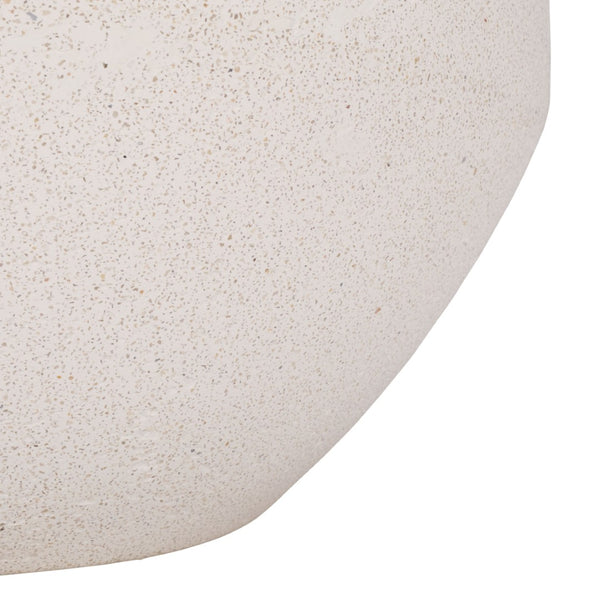 Safavieh DYNAH Concrete Accent Table - Ivory Minimalist Design for Stylish Living Spaces & Versatile Use SFV2605A