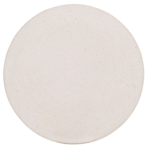 Safavieh DYNAH Concrete Accent Table - Ivory Minimalist Design for Stylish Living Spaces & Versatile Use SFV2605A