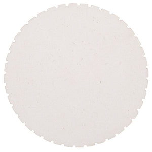 Safavieh EINSTEIN Round Accent Table in Ivory – Sculptural Modern Design for Stylish Living & Office Spaces SFV2607A
