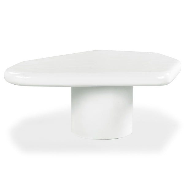 Safavieh Rhianna Concrete Coffee Table - Modern Elegance With Industrial Design For Stylish Living Spaces White Cast Gfrc Concrete ,Metal Sfv2609a-2bx