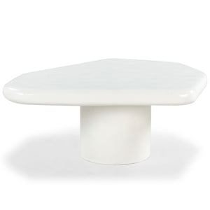 Safavieh Rhianna Concrete Coffee Table - Modern Elegance With Industrial Design For Stylish Living Spaces White Cast Gfrc Concrete ,Metal Sfv2609a-2bx