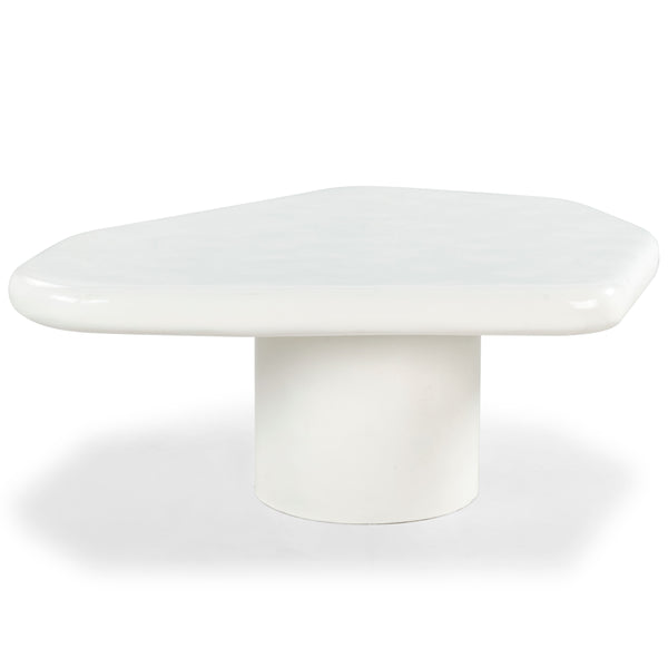 Safavieh Rhianna Concrete Coffee Table - Modern Elegance With Industrial Design For Stylish Living Spaces White Cast Gfrc Concrete ,Metal Sfv2609a-2bx