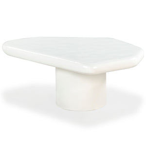 Safavieh Rhianna Concrete Coffee Table - Modern Elegance With Industrial Design For Stylish Living Spaces White Cast Gfrc Concrete ,Metal Sfv2609a-2bx