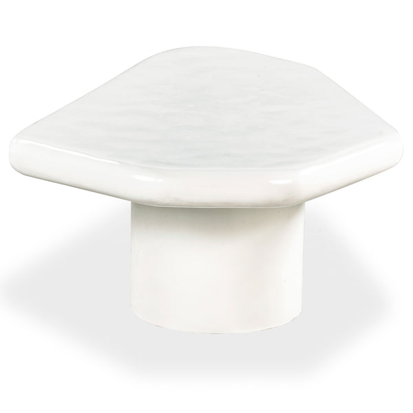 Safavieh Rhianna Concrete Coffee Table - Modern Elegance With Industrial Design For Stylish Living Spaces White Cast Gfrc Concrete ,Metal Sfv2609a-2bx