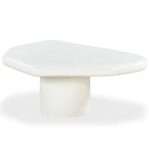 Safavieh Rhianna Concrete Coffee Table - Modern Elegance With Industrial Design For Stylish Living Spaces White Cast Gfrc Concrete ,Metal Sfv2609a-2bx