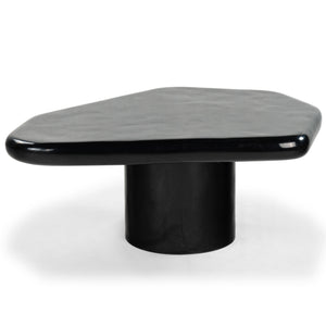 Safavieh Rhianna Concrete Coffee Table - Modern Elegance With Industrial Design For Stylish Living Spaces Black Cast Gfrc Concrete ,Metal Sfv2609b-2bx