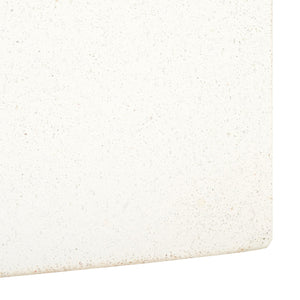 Safavieh Sophibeth Concrete And Glass Coffee Table – Ivory & Clear, Industrial-chic Design For Modern Homes Ivory ,Clear Cast Gfrc Concrete ,Metal ,Glass Sfv2611a-2bx