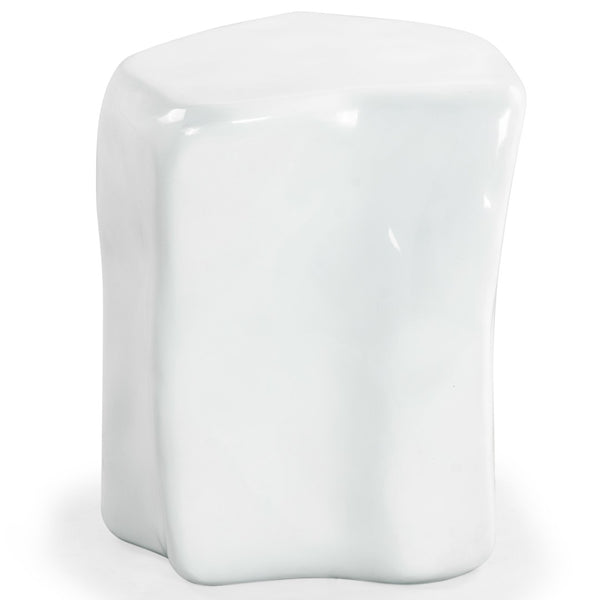 Safavieh WYNNONA Concrete Accent Table – Modern Minimalist Design with Industrial Flair for Any Space White SFV2613A
