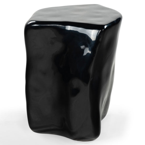 Safavieh WYNNONA Concrete Accent Table – Modern Minimalist Design with Industrial Flair for Any Space Black SFV2613B