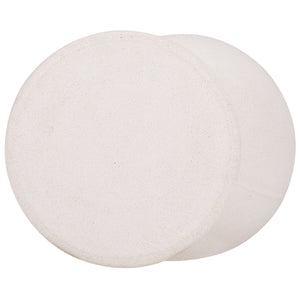 Safavieh GLYNDA Concrete Accent Table in Warm Ivory - Sculptural, Lightweight, Versatile Design for Any Space SFV2615A