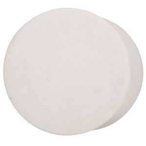 Safavieh HENRIETTA Concrete Accent Table in Ivory – Stylish Minimalist Design for Modern Living Spaces SFV2616A