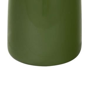 Safavieh STEPHAN Concrete High Gloss Finish Accent Table - Modern, Durable Design for Versatile Home Use Olive Green SFV2617B