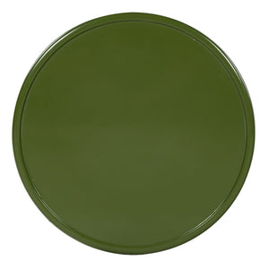 Safavieh STEPHAN Concrete High Gloss Finish Accent Table - Modern, Durable Design for Versatile Home Use Olive Green SFV2617B