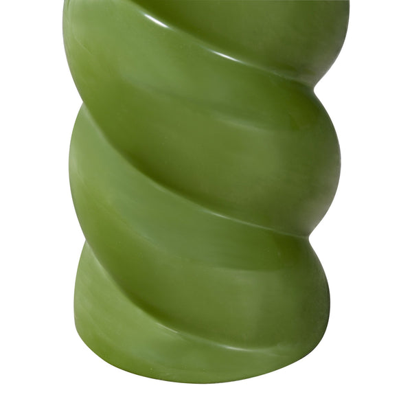 Safavieh Noelly Concrete High Gloss Finish Accent Table - Modern Design For Stunning Living Room Style Olive Green 100% Concrete Sfv2621c