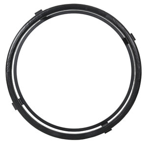 Safavieh Tyrese Metal And Glass Round Coffee Table - Stylish Black Frame, Clear Top, And Wooden Shelf Decor Black ,Clear 20% Metal,41% Glass,39% Wood Sfv3005a