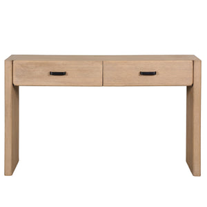 Safavieh Wynnrosa 2 Drawer Wood Console Table - Elegant Design With Dual Storage Drawers For Home Decor Natural 1% Metal,34% Cork Veneer,36% Wood,29% Manufactured Wood Sfv3007a