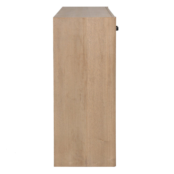 Safavieh Wynnrosa 2 Drawer Wood Console Table - Elegant Design With Dual Storage Drawers For Home Decor Natural 1% Metal,34% Cork Veneer,36% Wood,29% Manufactured Wood Sfv3007a