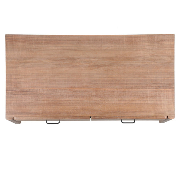 Safavieh Wynnrosa 2 Drawer Wood Coffee Table - Elegant Centerpiece For Stylish Living Spaces And Versatile Use Walnut 1% Metal,35% Cork Veneer,38% Wood,26% Manufactured Wood Sfv3008b