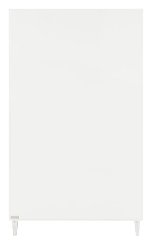 Safavieh Arcelia Acrylic Eglomise Cabinet White Antique Mirror ,Lucite ,Brass, Antique Mirror ,Lucite ,Brass Sfv3544A