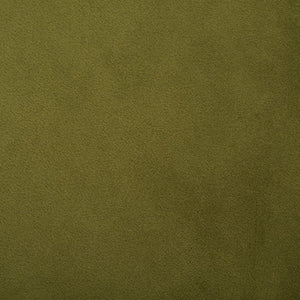 Safavieh ELSWORTH Velvet Ottoman with Sculptural Base - Luxurious Seating & Stylish Accent for Any Space Olive Green / Brass SFV3558D