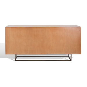 Safavieh Iggy Modern Sideboard XII23 Oak / Brass Wood / Metal SFV3586A