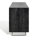 Safavieh Iggy Modern Sideboard XII23 Black Cerused Oak / Nickel Wood / Metal SFV3586B