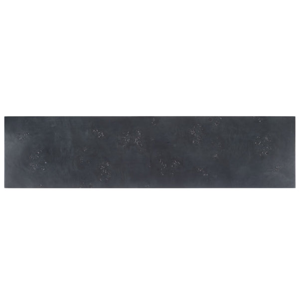 Safavieh KATELYNN Burled Mappa Console Table - Elegant Modern Design with Striking Arch for Stylish Display Grey SFV3590B