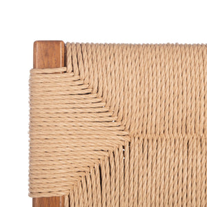 Safavieh CODY RATTAN DINING CHAIR - Modern Rustic Design with Comfort and Style for Elegant Dining Spaces Natural SFV4104B-SET2