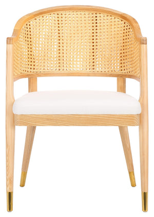 Safavieh ROGUE RATTAN DINING CHAIR - Elevate Your Space with Contemporary Style and Timeless Comfort Design Natural SFV4106B