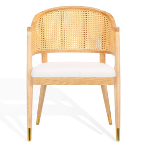 Safavieh ROGUE RATTAN DINING CHAIR - Elevate Your Space with Contemporary Style and Timeless Comfort Design Natural SFV4106B