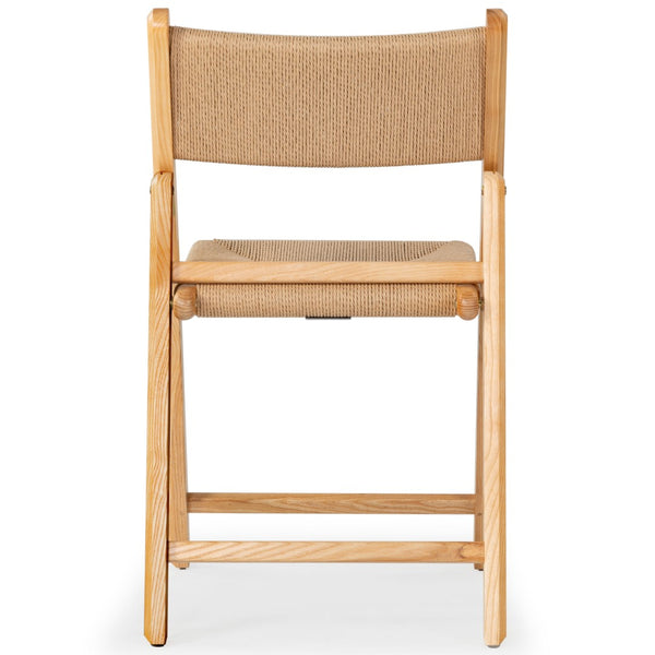 Safavieh Shaylie Paper Cord Folding Dining Chair Natural SFV4118B-SET2