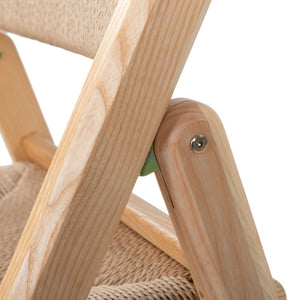 Safavieh Shaylie Paper Cord Folding Dining Chair Natural SFV4118B-SET2