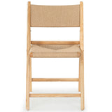 Safavieh Shaylie Paper Cord Folding Dining Chair Natural SFV4118B-SET2
