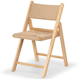 Safavieh Shaylie Paper Cord Folding Dining Chair Natural SFV4118B-SET2