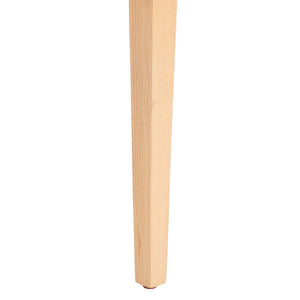 Safavieh EMILIO Woven Dining Chair - Sleek Black Ash Frame with Organic Texture for Modern Dining Spaces Natural SFV4123B-SET2