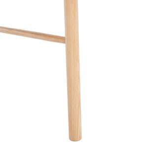 Safavieh ANNMARIE RATTAN BACK DINING CHAIR - Timeless Design with Solid Ash Frame for Effortless Style & Comfort Natural SFV4129B-SET2