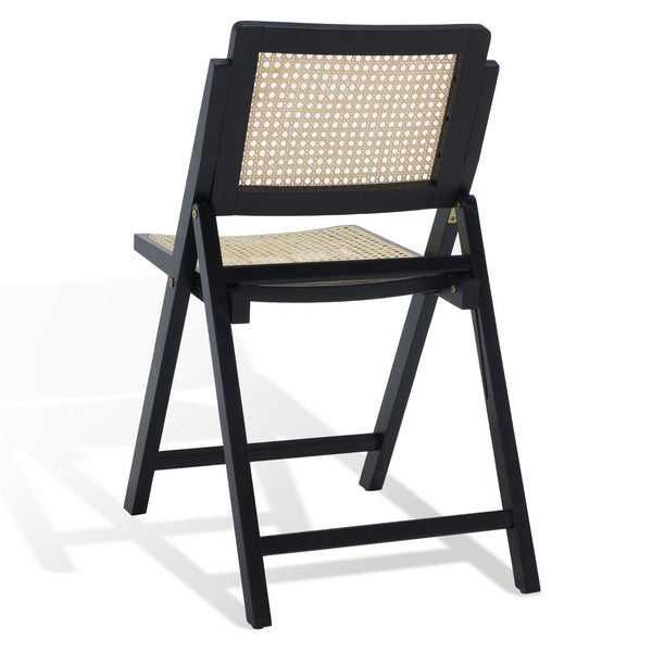 Desiree Folding Dining Chairs - Stylish Rattan Mesh Design for Indoor & Outdoor Dining Convenience
