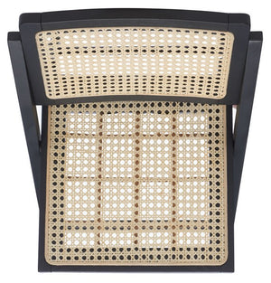 Desiree Folding Dining Chairs - Stylish Rattan Mesh Design for Indoor & Outdoor Dining Convenience