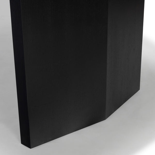 Safavieh Jaylin Rectangle Wood Dining Table Black Wood SFV4155A-2BX