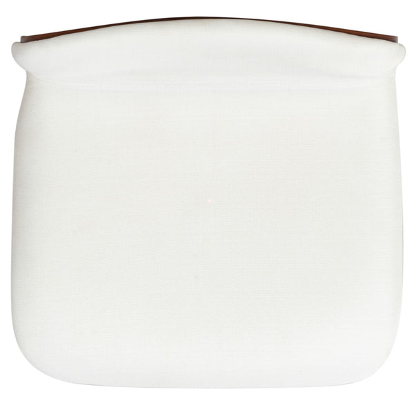 Safavieh Tazmyn Linen Barstool White / Walnut SFV4159C