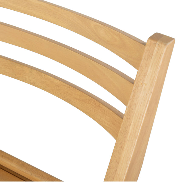 Safavieh Jacie Wood Seat Folding Chair - Elegant Design For Dining & Living Spaces, Comfort & Style Combined Natural Wood Sfv4161b-set2