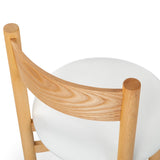 Safavieh Tayla Linen Dining Chair Natural / White SFV4165C