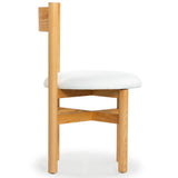 Safavieh Tayla Linen Dining Chair Natural / White SFV4165C